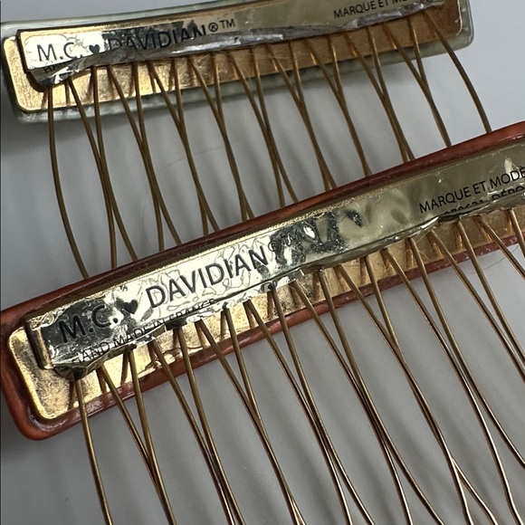 M. C. Davidian Swarovski Crystal Hair Combs Set - Multicolor - Picture 5 of 6